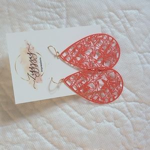 CORAL EARRINGS